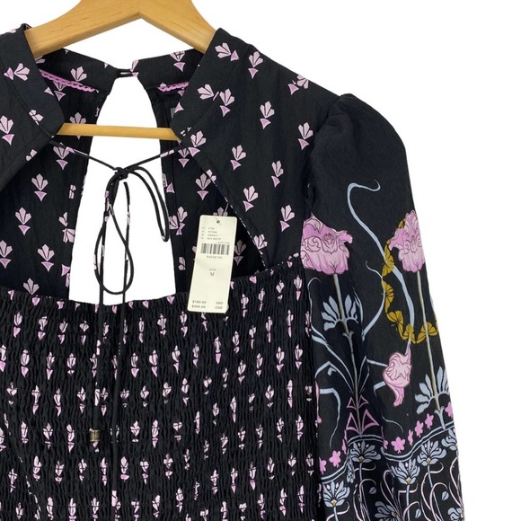 NEW Anthropologie Dasha Floral Midi Dress sz M - Picture 13 of 14